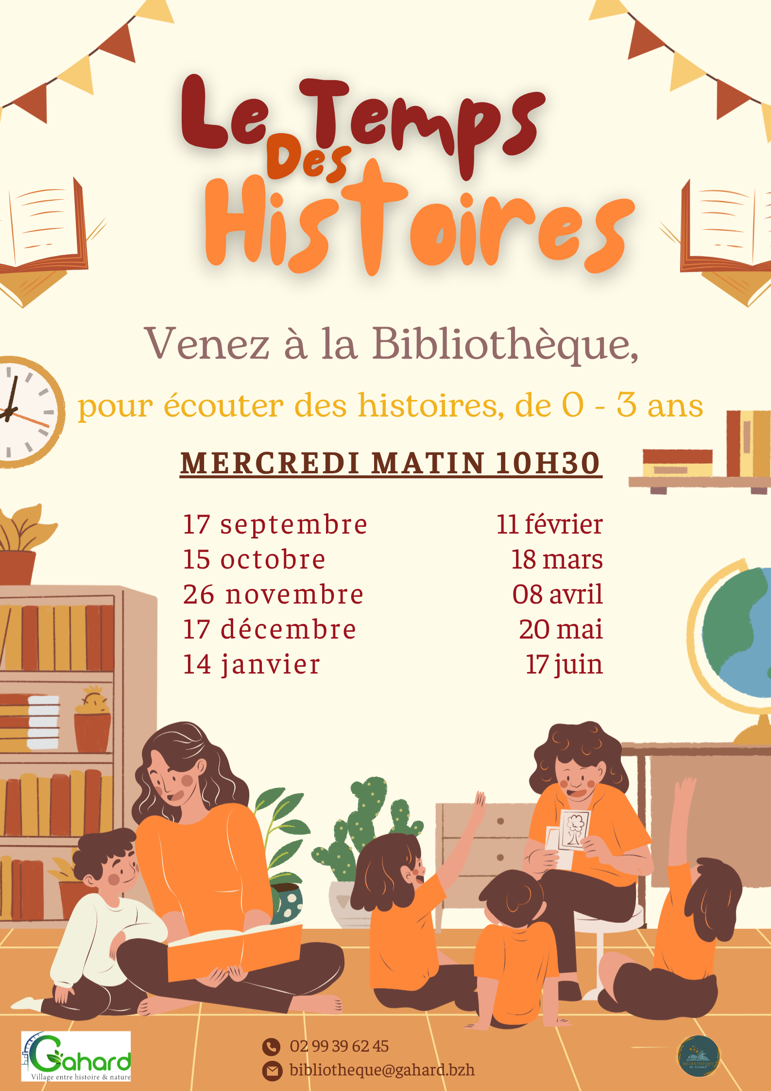 le temps des histoires