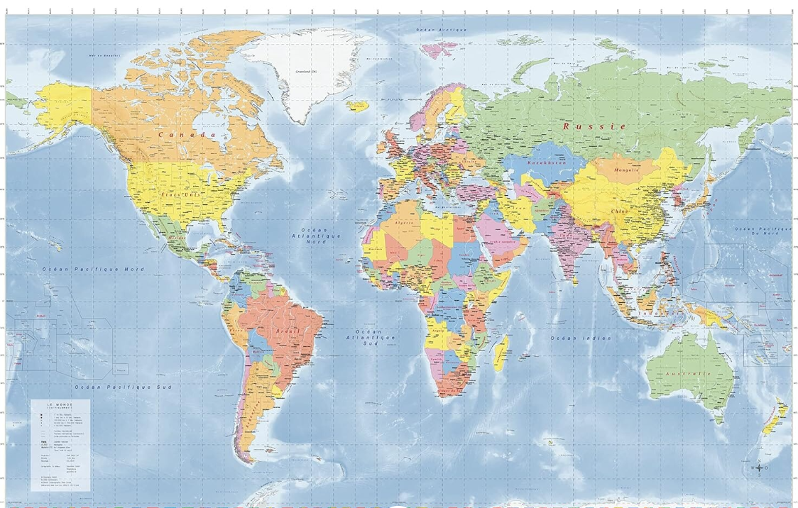 carte monde